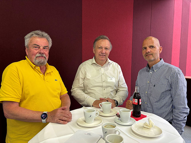 Franz Geissler, Matthias Krebs,  Anton Cech