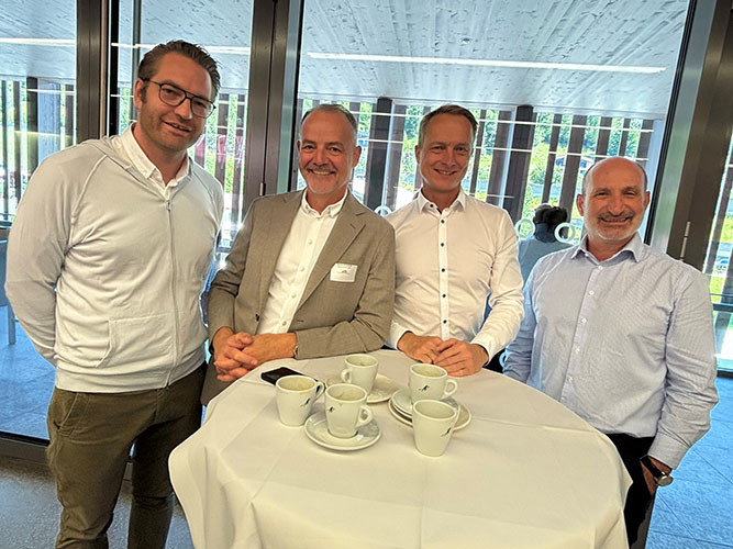 Gerhart Hinterwirth, Martin Rohrer, Wolfgang Friessnegg, Bernhard Prechtl