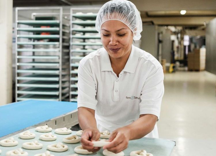 In der Bäckerei von Kern & Sammet